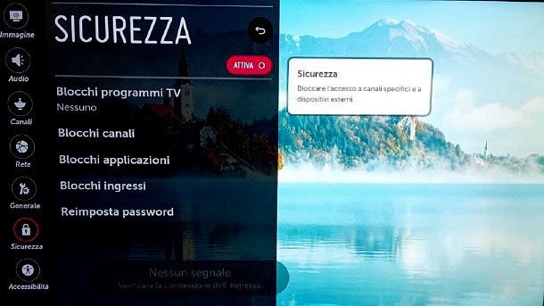 Come togliere tutti i blocchi dal TV LG