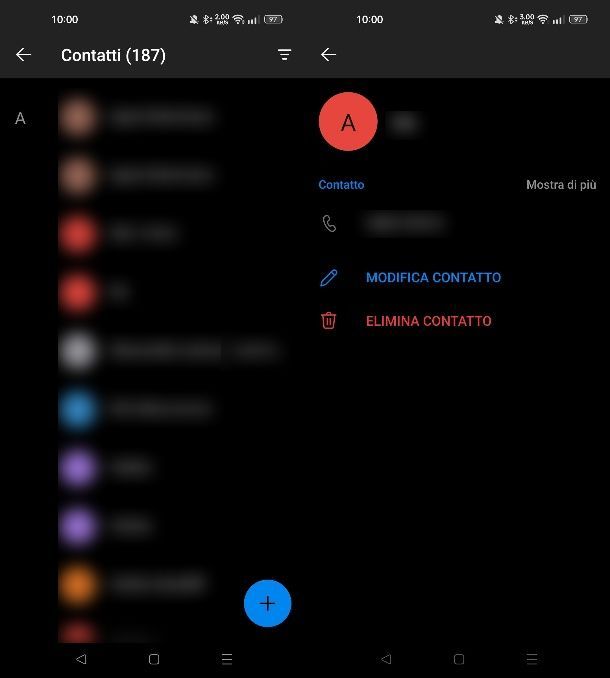 Come eliminare un contatto dal server di Outlook