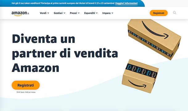 Come vendere su Amazon da privato