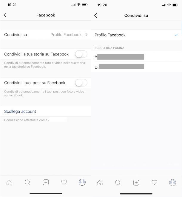 Come postare su Instagram e Facebook