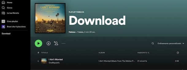 Download musica da PC