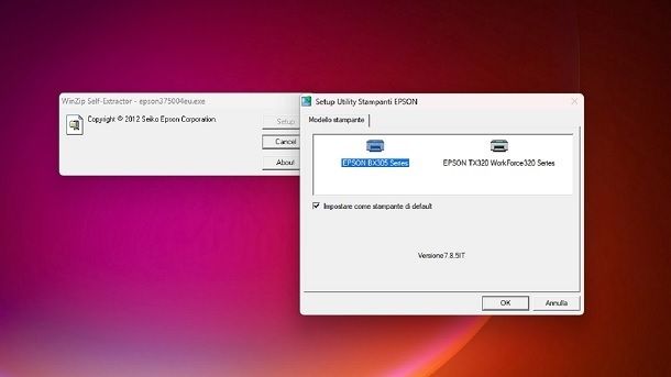 Installazione driver stampante Windows 11