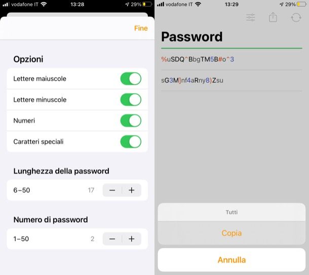 Generatore di password