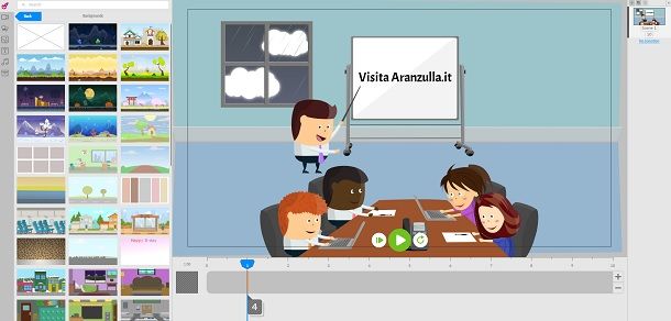 Programmi online per animare disegni Animatron