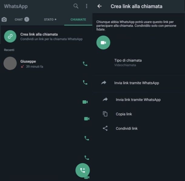 WhatsApp Applicazioni per telefonare e videochiamare gratis