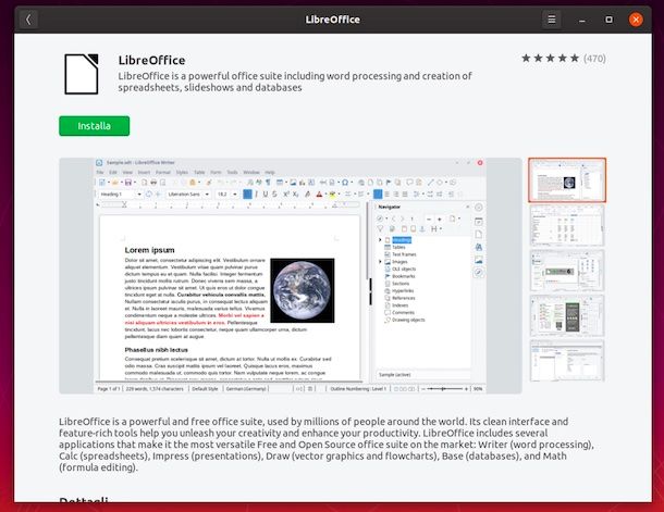 LibreOffice Ubuntu