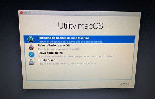 Recovery macOS