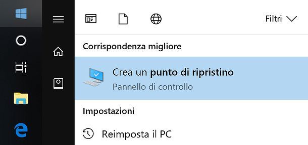 Punto di ripristino