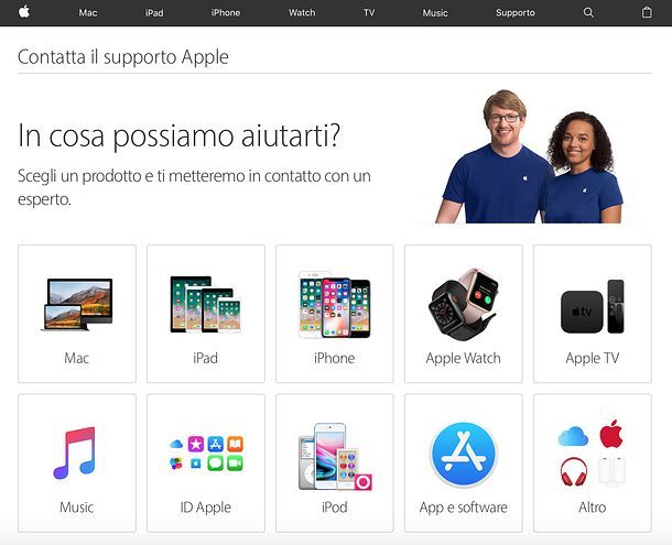 Assistenza Apple