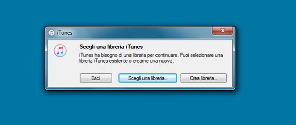 Come esportare libreria iTunes