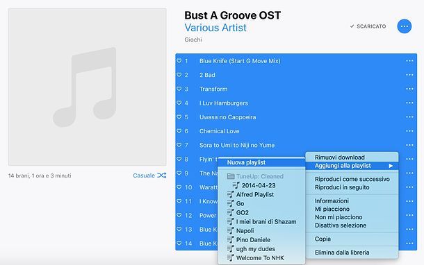 Come masterizzare CD con iTunes