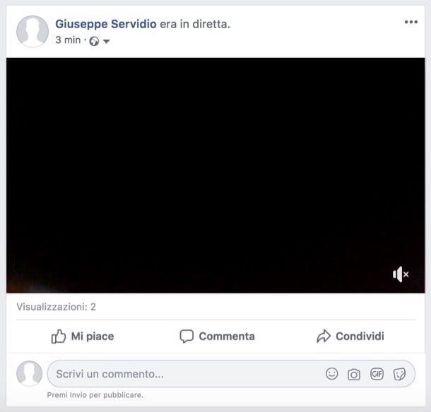 Come vedere le visualizzazioni delle dirette su Facebook