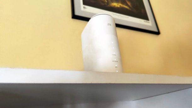 Cambiare la posizione del router Wi-Fi