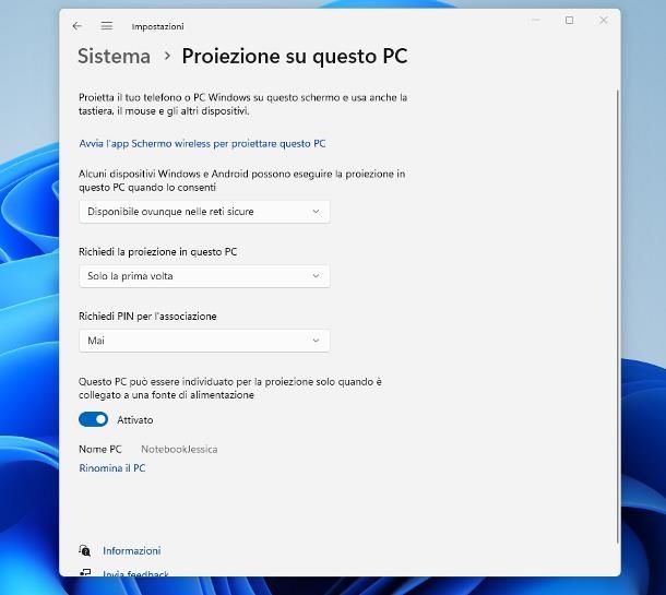 Come trasmettere lo schermo del telefono sul PC