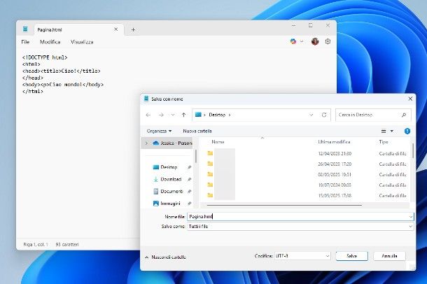 Come creare un sito Web HTML