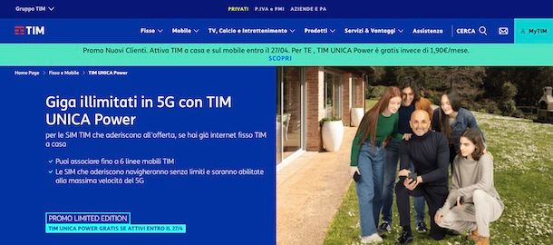TIM UNICA