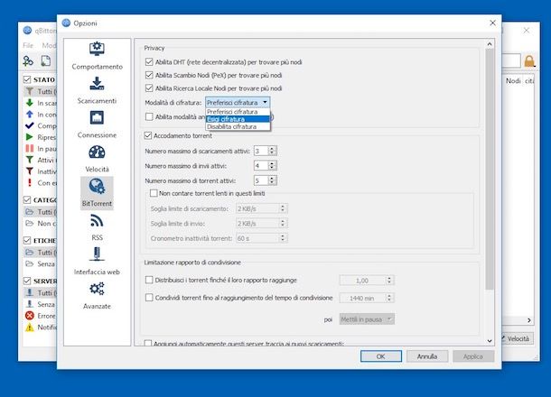 Come velocizzare qBittorrent