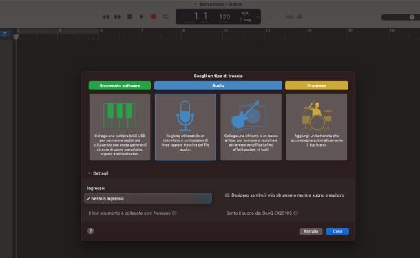 Programma per modificare musica su Mac