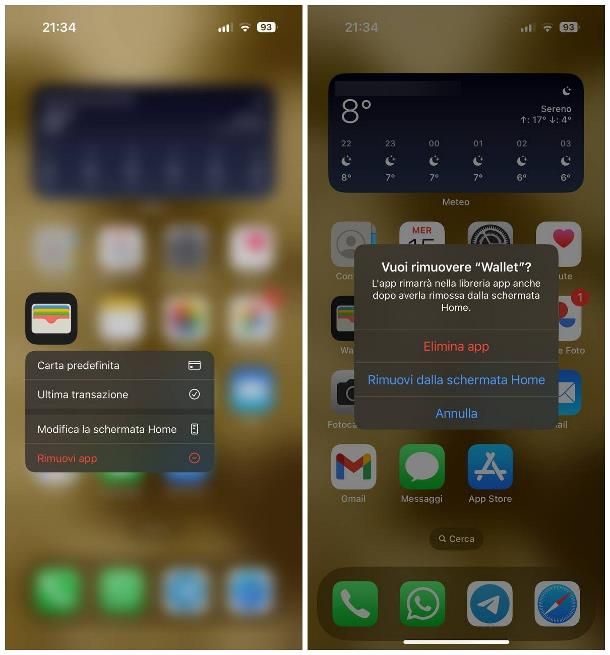 Come disinstallare app di sistema: iPhone