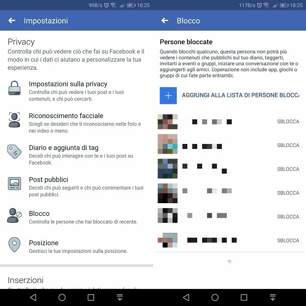 Come Sbloccare Una Persona Su Fb Dal Cellulare