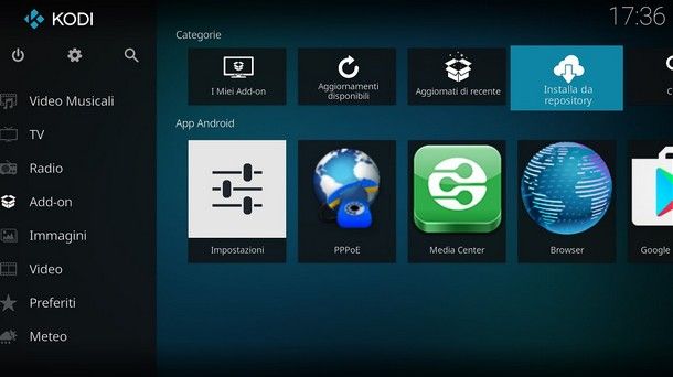 Come resettare box Android - Backup Kodi