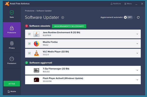 Avast Software Updater
