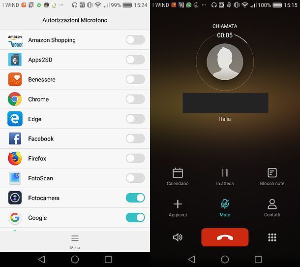 Come attivare il microfono delle cuffie su Android