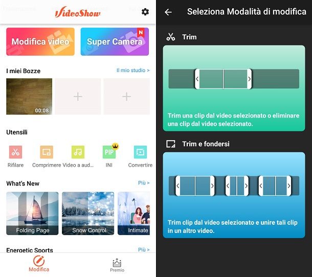 Come tagliare un video su Android Salvatore Aranzulla