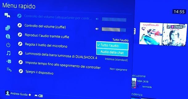 Come attivare cuffie con cavo su PS4