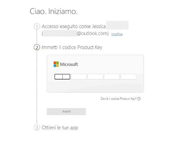 Come attivare Office 2021 con Product Key