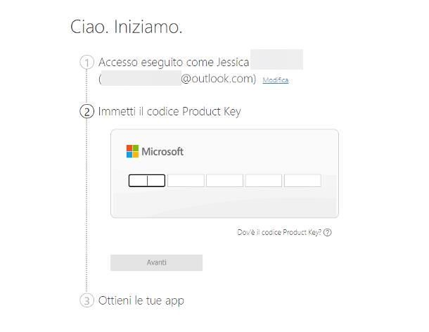 Come attivare Office 2021 con Product Key