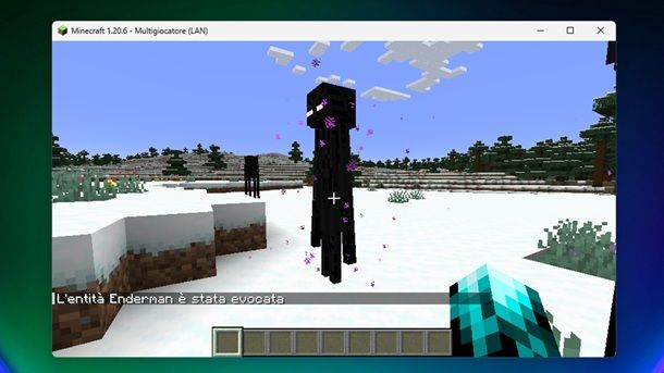 Evocare Enderman Minecraft Java