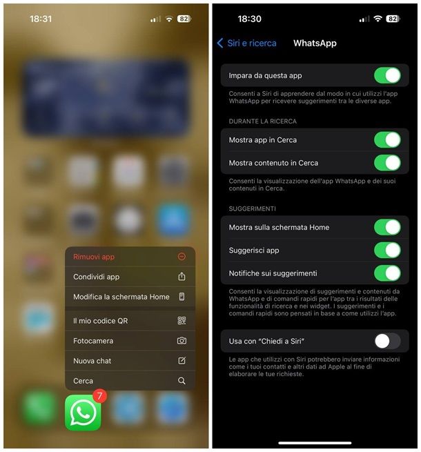 Come nascondere WhatsApp su iPhone