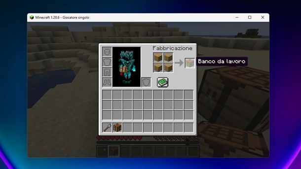 Banco da lavoro Minecraft Java