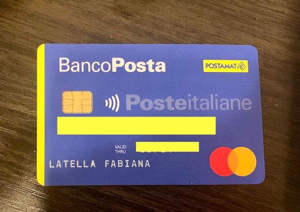 Attivare Carta BancoPosta