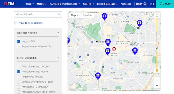 Attivare TIM Young in negozio