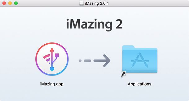 Installazione iMazing Mac