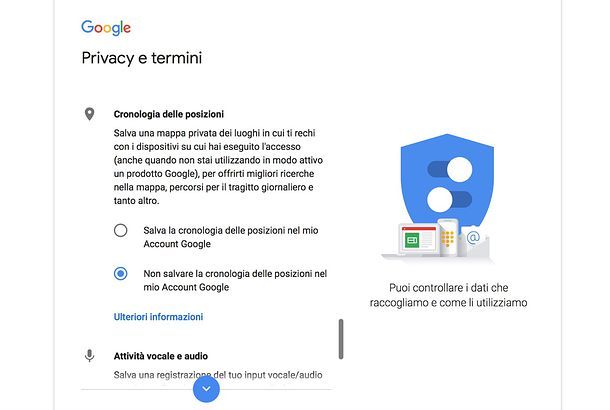 Come creare account Gmail