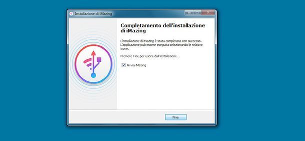 Installazione iMazing Windows