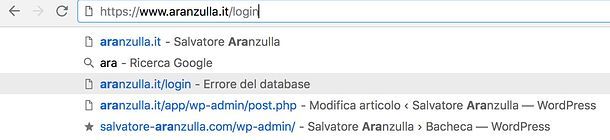 Come cancellare URL da Google Chrome