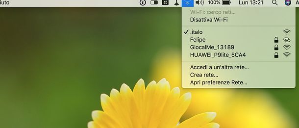 Come connettere WiFi Italo