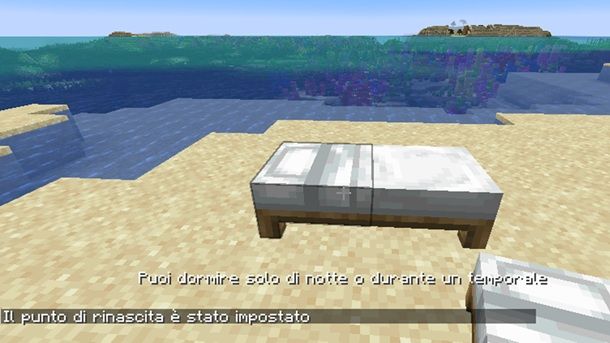 Punto di rinascita Minecraft
