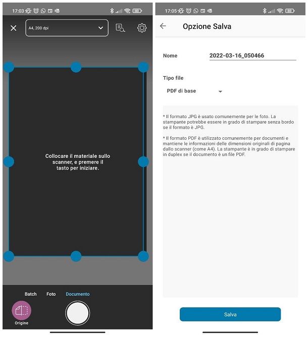 Come scannerizzare in PDF con Android