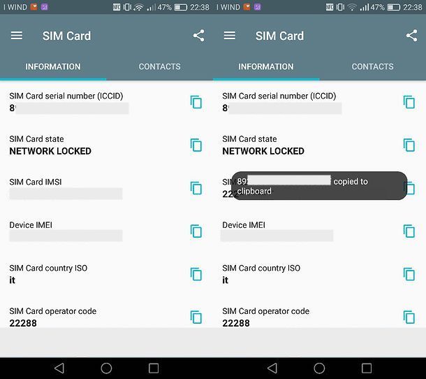 Come trovare il numero seriale della SIM Salvatore Aranzulla