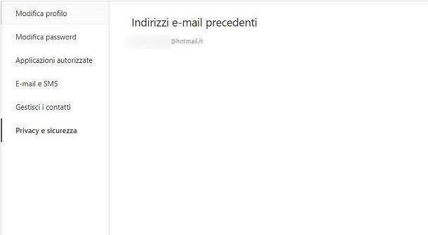 Come vedere tutti i miei indirizzi email