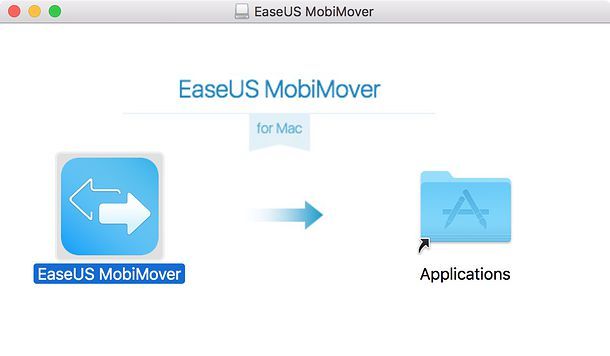 Installazione EaseUS MobiMover Free macOS