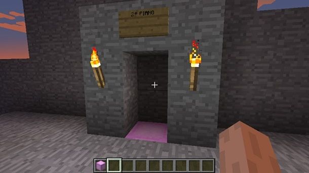 Mod per creare un ascensore su Minecraft