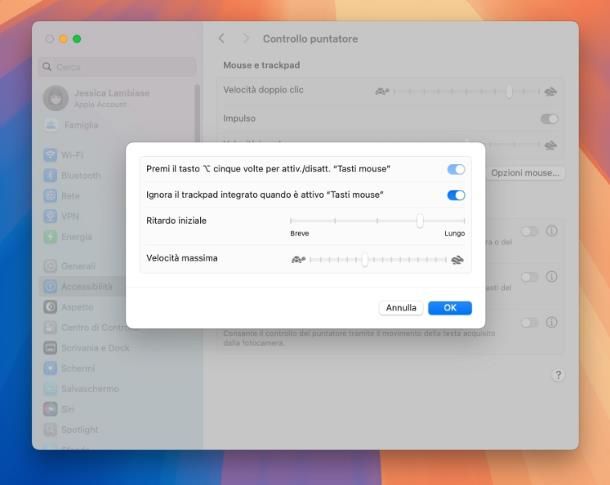 Come premere il tasto destro del mouse con la tastiera