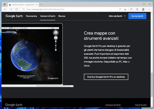 Google Earth download PC