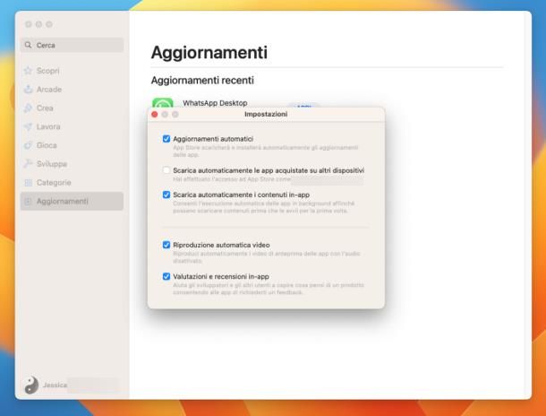 Come aggiornare le applicazioni del Mac